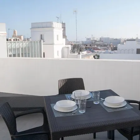 El Mirador De Ancha Appartement Cádiz Buitenkant foto